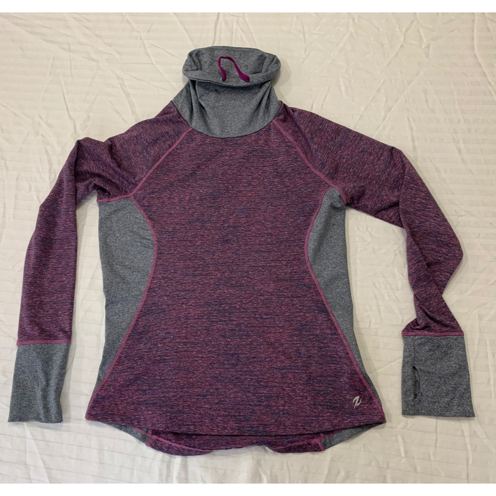 🍎🍎🍎  ENERGY ZONE WARM SYSTEM WOMENS ATHLETIC TURTLENECK PULLOVER SIZE S  🍎🍎